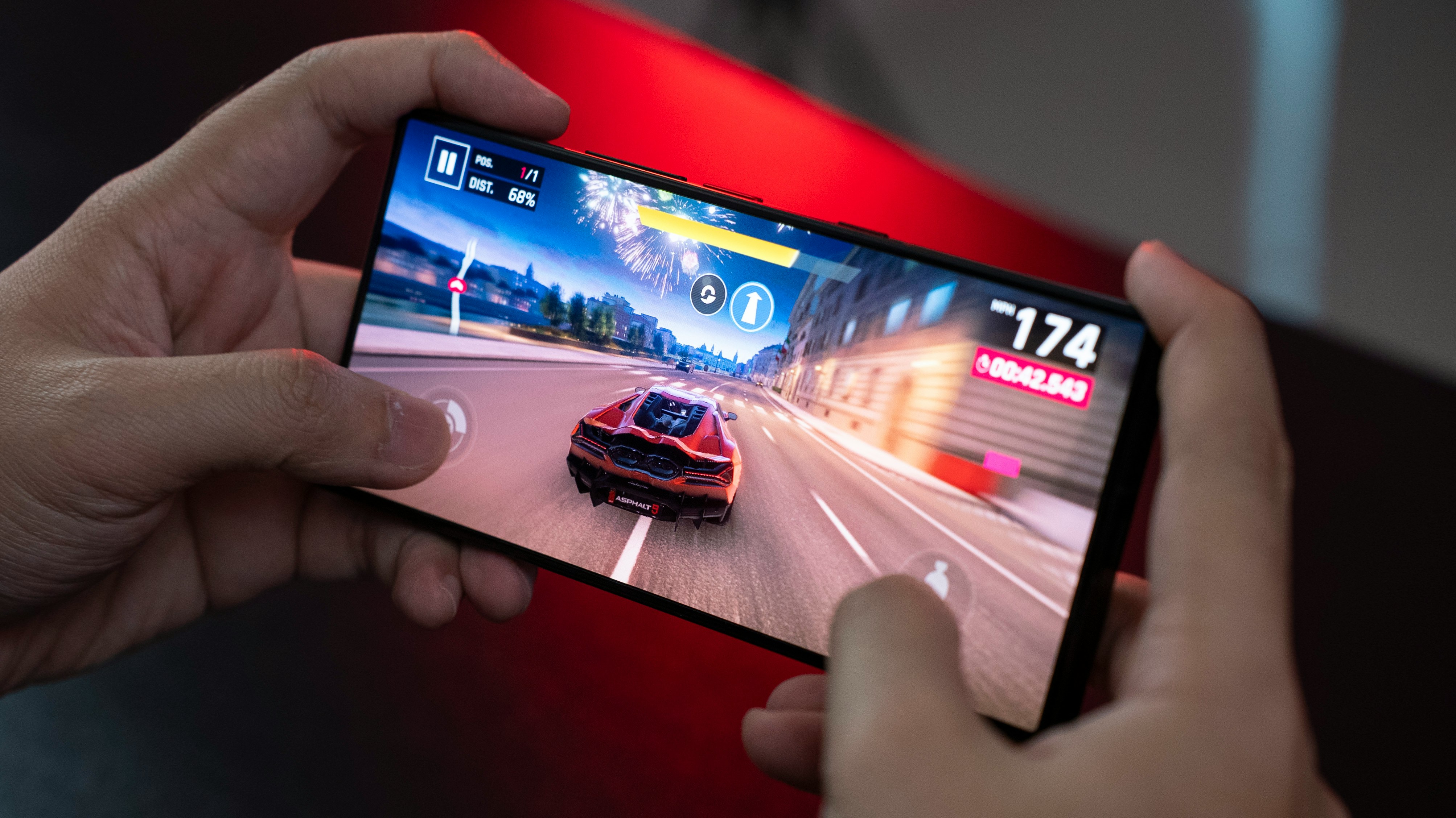 Car racing game